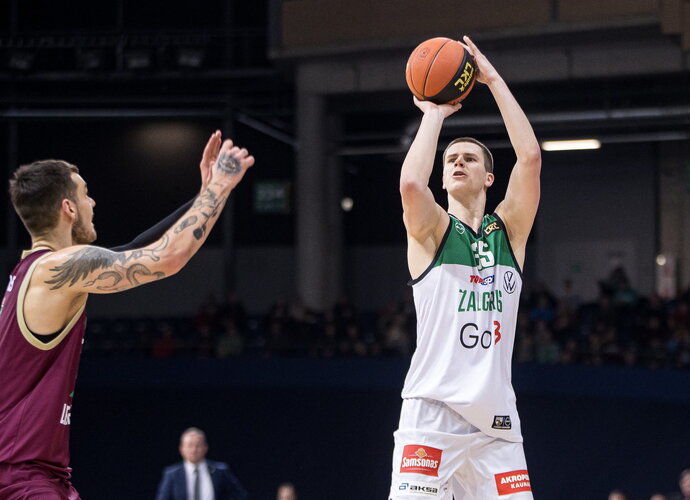 D.Lavrinovičius ruošiasi Belgrado klubo iššūkiui („Betsafe-LKL“ nuotr.)