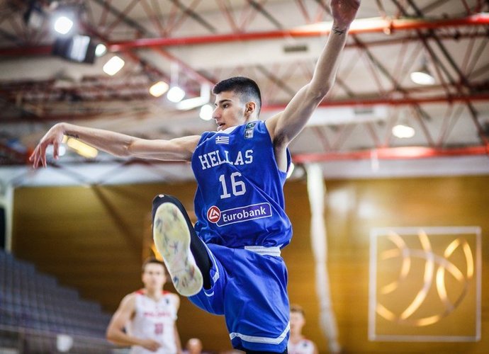 Georgios Kalaitzakis rungtyniaus Kėdainiuose (FIBA Europe nuotr.)