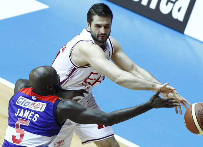 L.Kleiza neišsiskyrė (Scanpix)