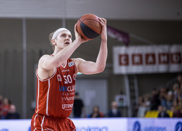 Ž.Skučas lieka Utenoje („Betsafe-LKL“ nuotr.)