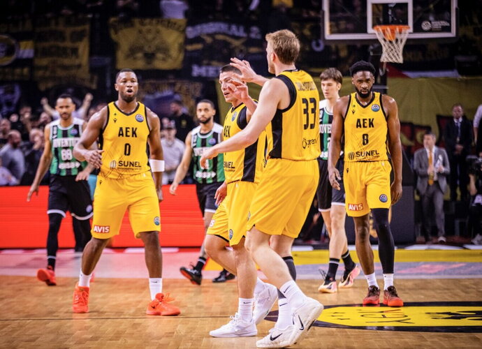 AEK žengė į finalo ketvertą (FIBA nuotr.)