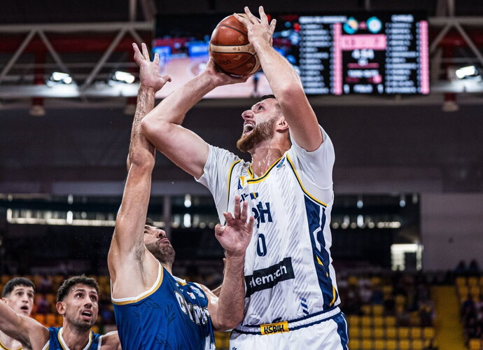 Bosniai laimėjo užtikrintai (FIBA nuotr.)