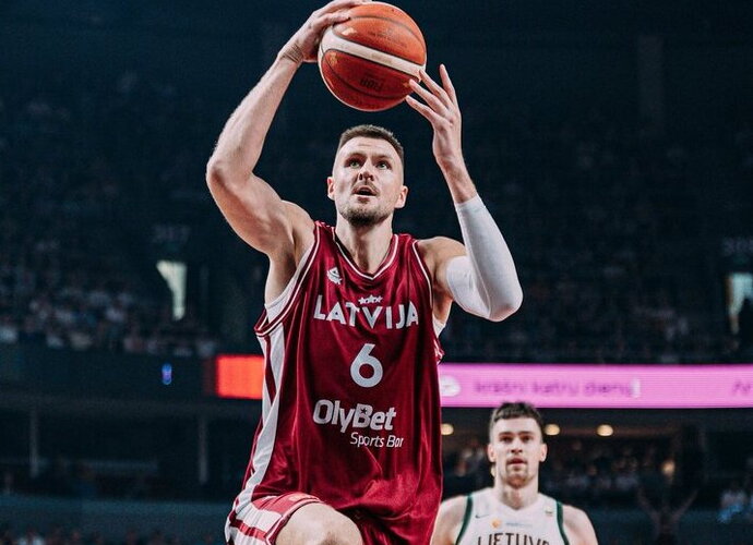 K.Porzingis sieks medalių Europos čempionate