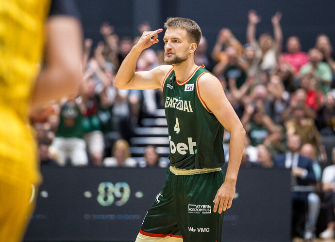 K.Giedraitis surinko dvigubą dublį (Foto: „LKL, kurią remia „Betsson“)