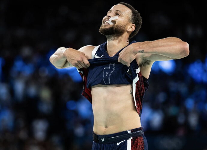 S.Curry žibėjo olimpiadoje (FIBA nuotr.)