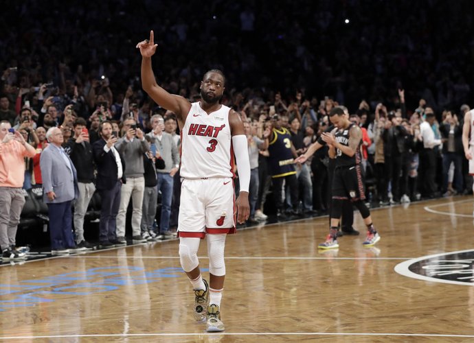 D.Wade'as buvo pagerbtas žurnalistų (Scanpix nuotr.)