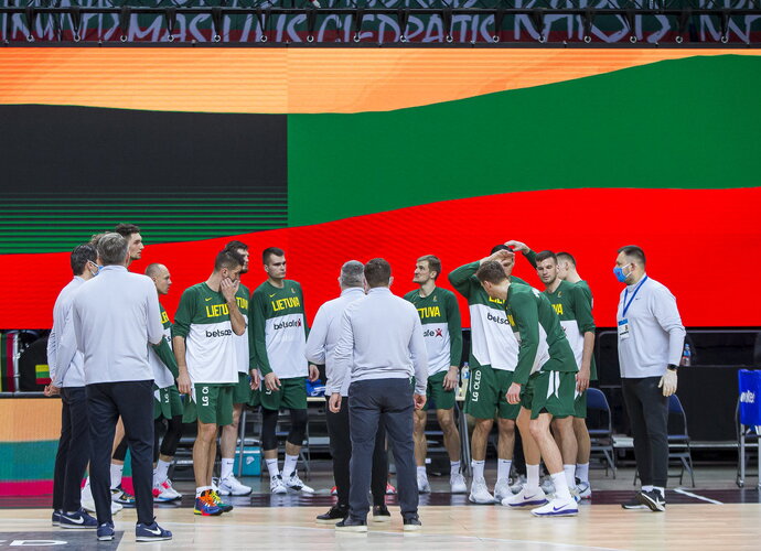 Lietuvos rinktinės kovas komentuos ir V.Stalgaitis (BNS nuotr.)