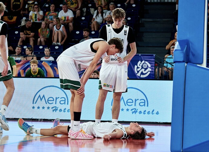 Lietuviai nepasiekė medalio (FIBA nuotr.)