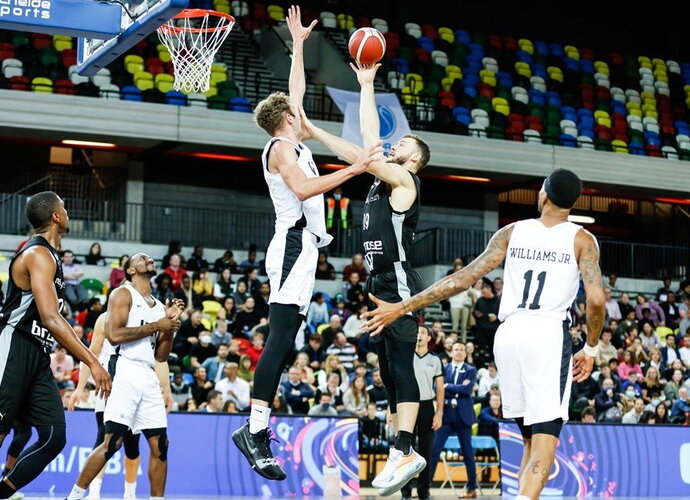 M.Sajus surinko dvigubą dublį (FIBA nuotr.)