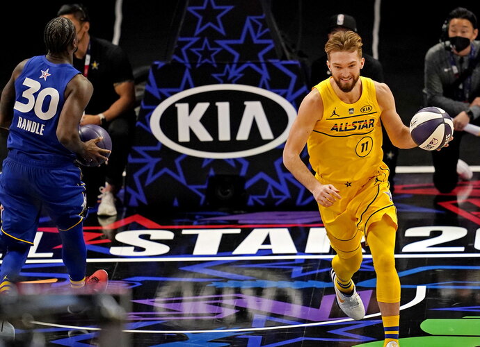 D.Sabonis laimėjo konkursą (Scanpix nuotr.)