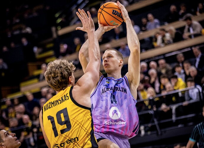 M.Echodas įmetė 2 taškus (FIBA Europe nuotr.)