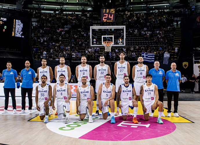 Graikijos rinktinė turės rinkti pergales (FIBA nuotr.)