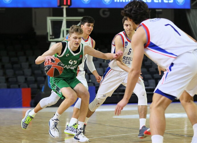 L.Lelevičius buvo vienas iš komandos lyderių atrankos turnyre (Euroleague.net)