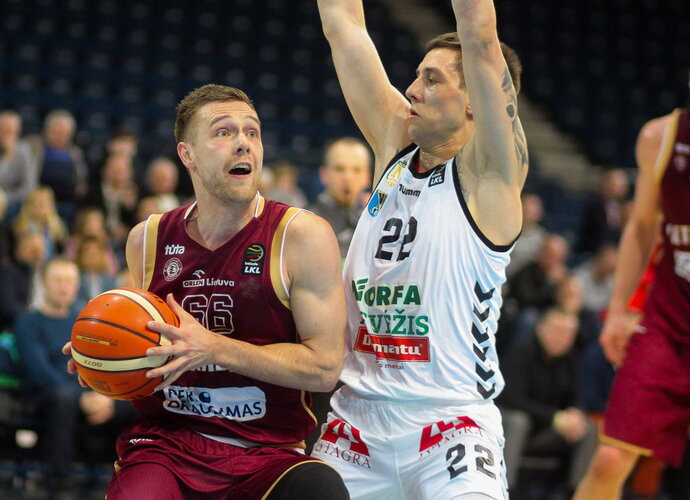 P.Valinskas pelnė 22 taškus (Foto: Dmitrijus Radlinskas)