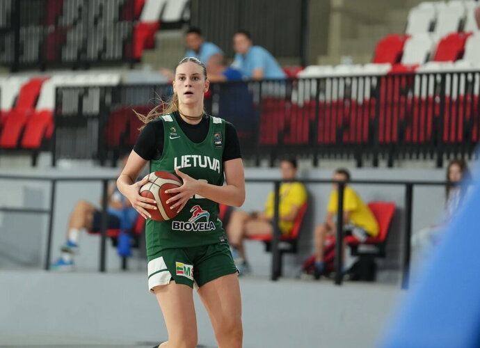 Lietuvės pralaimėjo (FIBA Europe nuotr.)