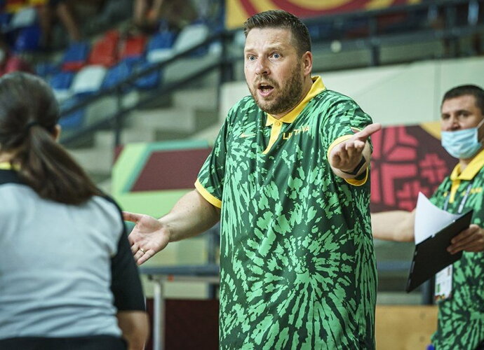 G.Petrauskas prisiminė istorijų iš etapo Vengrijoje (FIBA nuotr.)