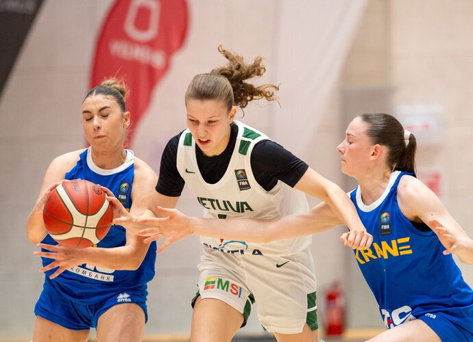 Lietuvės iškovojo pergalę (FIBA Europe nuotr.)