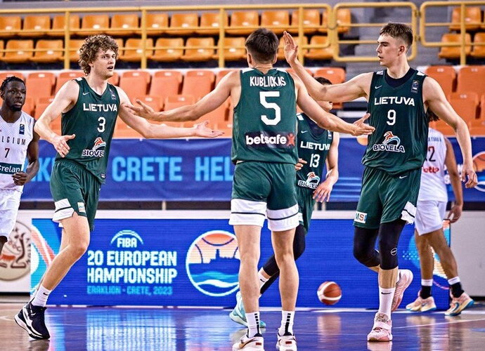 Lietuviai tęsia kovą dėl medalių (FIBA Europe nuotr.)