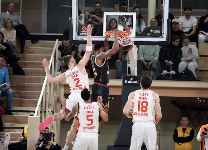 D.Hallas krovė kamuolį (Euroleague.net)