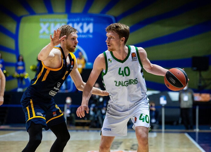 M.Grigonis vedė „Žalgirį“ į pergalę (nuotr. Žalgiris)
