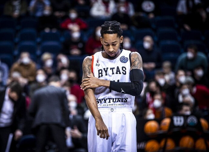 K.Smithas prametė lemtingą tritaškį (FIBA Europe nuotr.)