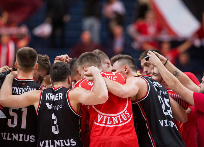 Vilniaus klubas susiduria su kelionės bėdomis (BNS nuotr.)