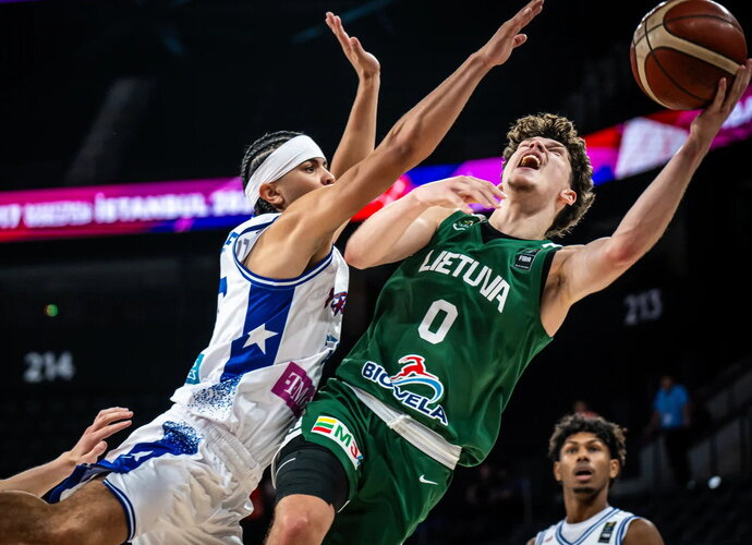 K.Sabeckas rezultratyviai baigė čempionatą (FIBA nuotr.)