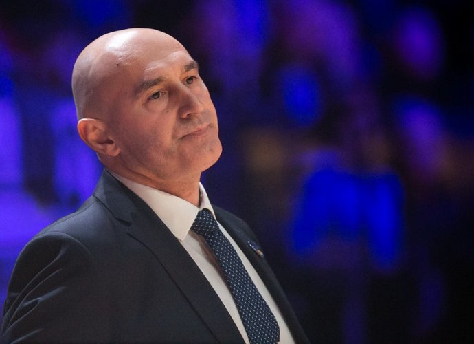 J.Žuža apgailestavo dėl antros mačo dalies (BNS nuotr.)