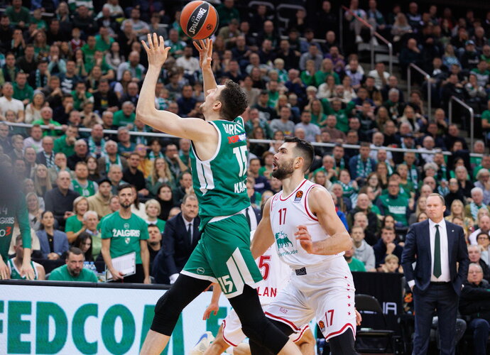 L.Birutis sužaidė solidžias rungtynes Eurolygoje (BNS nuotr.)