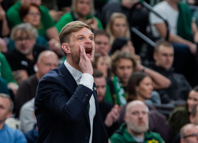 T.Sabonis treniruotėje pavadavo A.Trinchieri (BNS nuotr.)