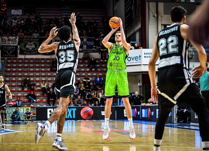 E.Bendžius pataikė 3 tritaškius (FIBA Europe nuotr.)