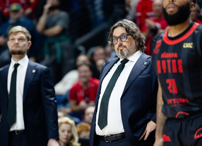 „Žalgiris“ paaiškino italo žodžius (BNS nuotr.)