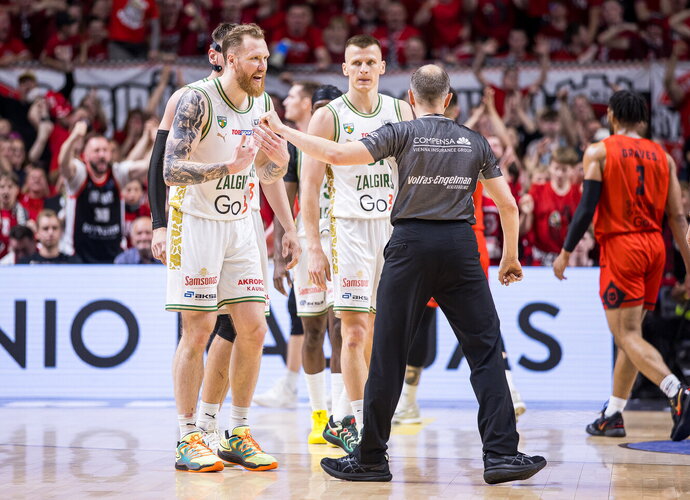 I.Brazdeikį stabdo trauma (Foto: Rokas Lukoševičius)