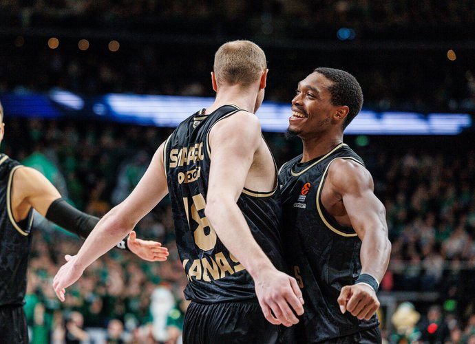„Žalgiris“ laimėjo rungtynes (BNS nuotr.)