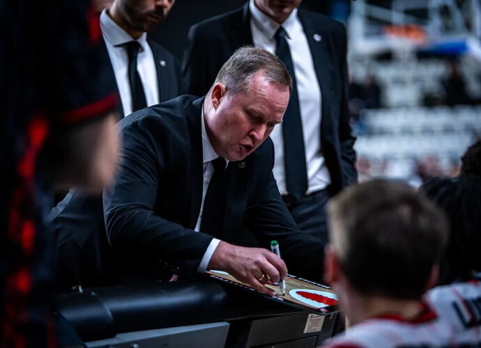 K.Maksvyčio ekipa pralaimėjo (FIBA Europe nuotr.)