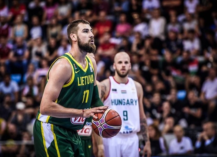Lietuvos rinktinė kovos H grupėje (FIBA nuotr.)