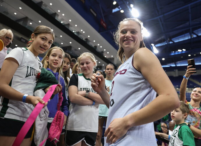 L.Juškaitė prisistatė WNBA (Scanpix nuotr.)