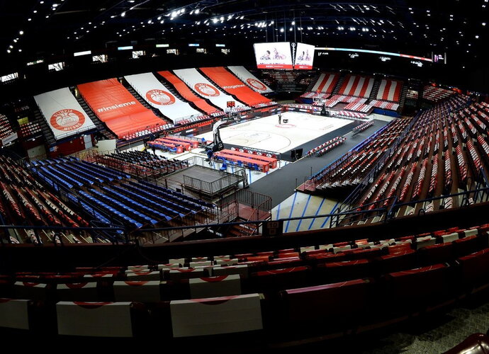 „Mediolanum Forum“ arena vėl bus tuščia