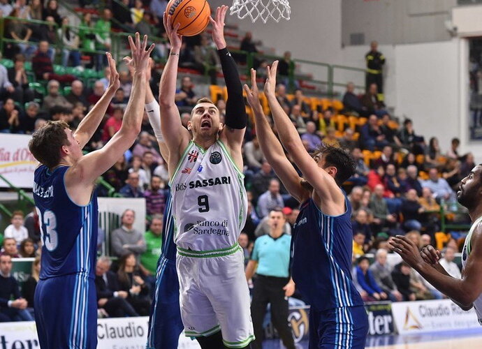 P.Sorokas pasirodė Sasario ekipos starto penkete (FIBA Europe nuotr.)