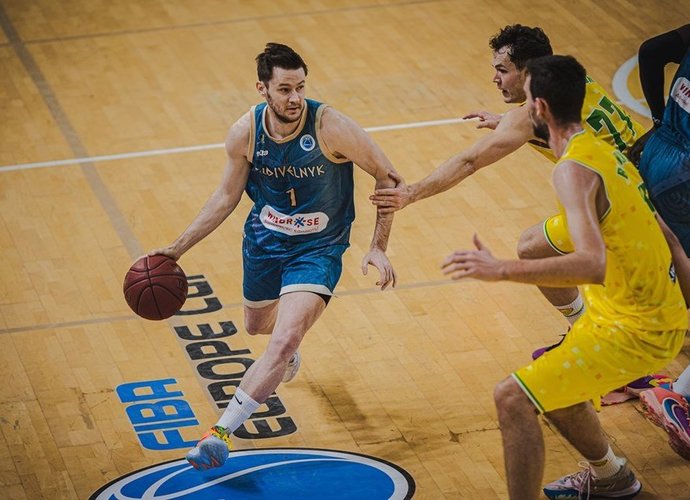Š.Vasiliauskas prie pergalės prisidėjo simboliškai (FIBA Europe nuotr.)