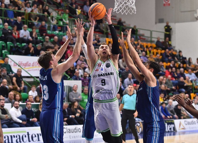 Trumpai žaidęs P.Sorokas spėjo pasižymėti (FIBA Europe nuotr.)