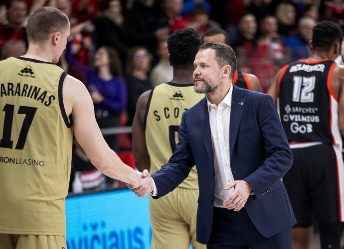 G.Žibėnas antradienio mačą pavadino finalu („Betsafe-LKL“ nuotr.)