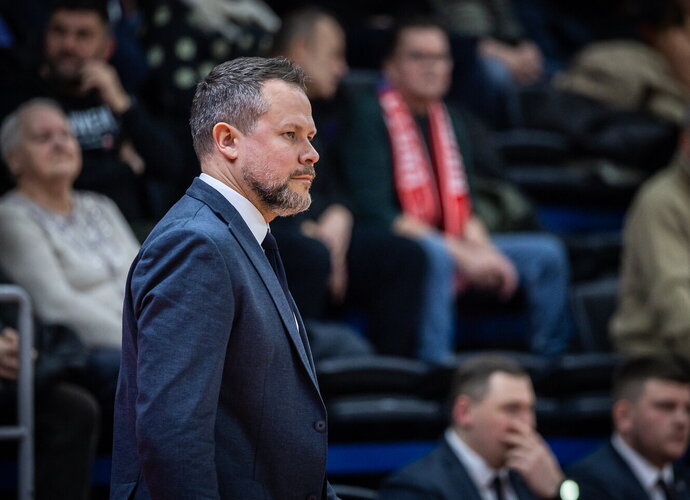 G.Žibėnas kalbėjo apie KMT lemiamas kovas (Foto: „LKL, kurią remia „Betsson“)