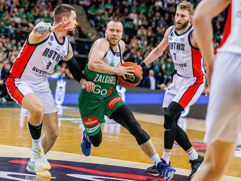 3:0 – grandų mūšyje „Žalgiris“ darkart pamokė „Rytą“