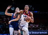 Amerikietės problemų neturėjo ir prieš Serbiją (FIBA Europe nuotr.)
