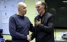 R.Kurtinaitis atsisveikinimo treniruotėje spaudė ranką D.Ivanovičiui