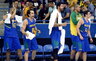 Brazilijos rinktinė įspūdingai atakavo iš toli (Scanpix nuotr.)