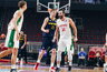 M.Queirozas švenčia pergalę (FIBA nuotr.)