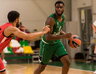 E.Mudiay pasiuntė žinutę sirgaliams (www.zalgiris.lt nuotr.)