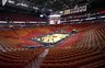 NBA arenos ištuštėjo (Scanpix nuotr.)